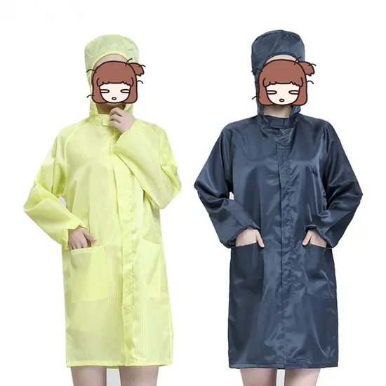 ESD Dust-Free Cleanroom Work Wear Dust Coat